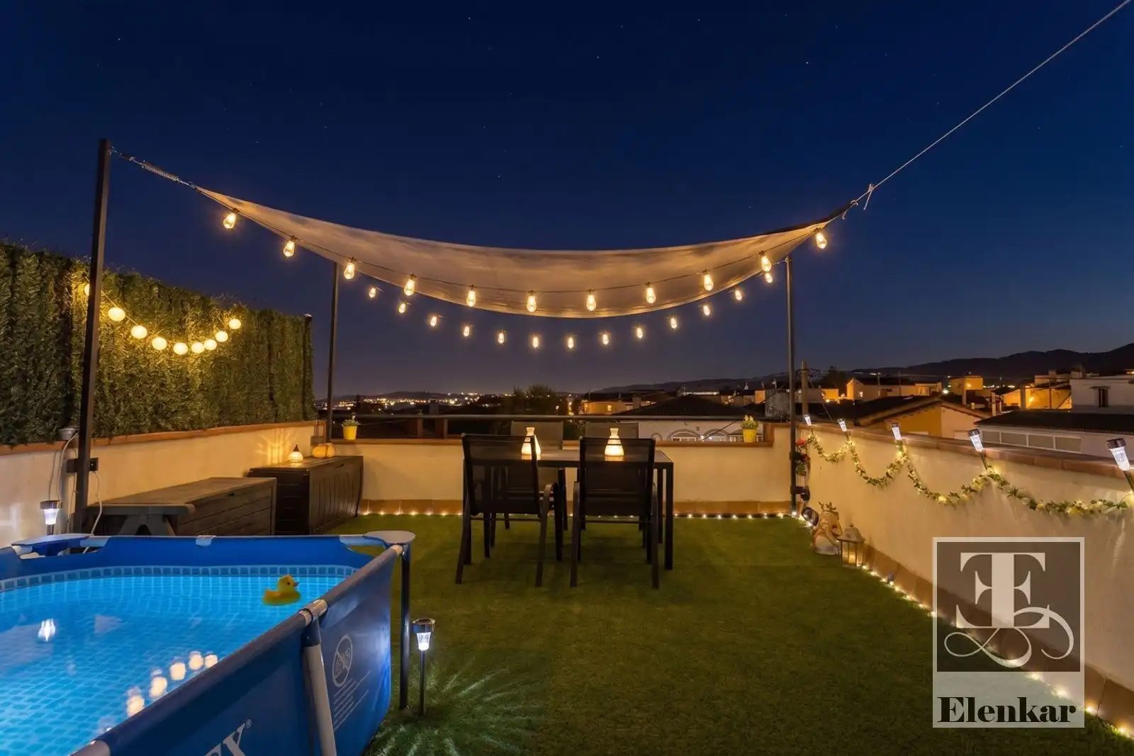 Terraza de Casa adosada en venta en Santa Oliva con Aire acondicionado, Terraza y Trastero