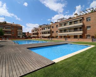 Piscina de Casa adosada de lloguer en Sant Andreu de Llavaneres amb Aire condicionat i Piscina