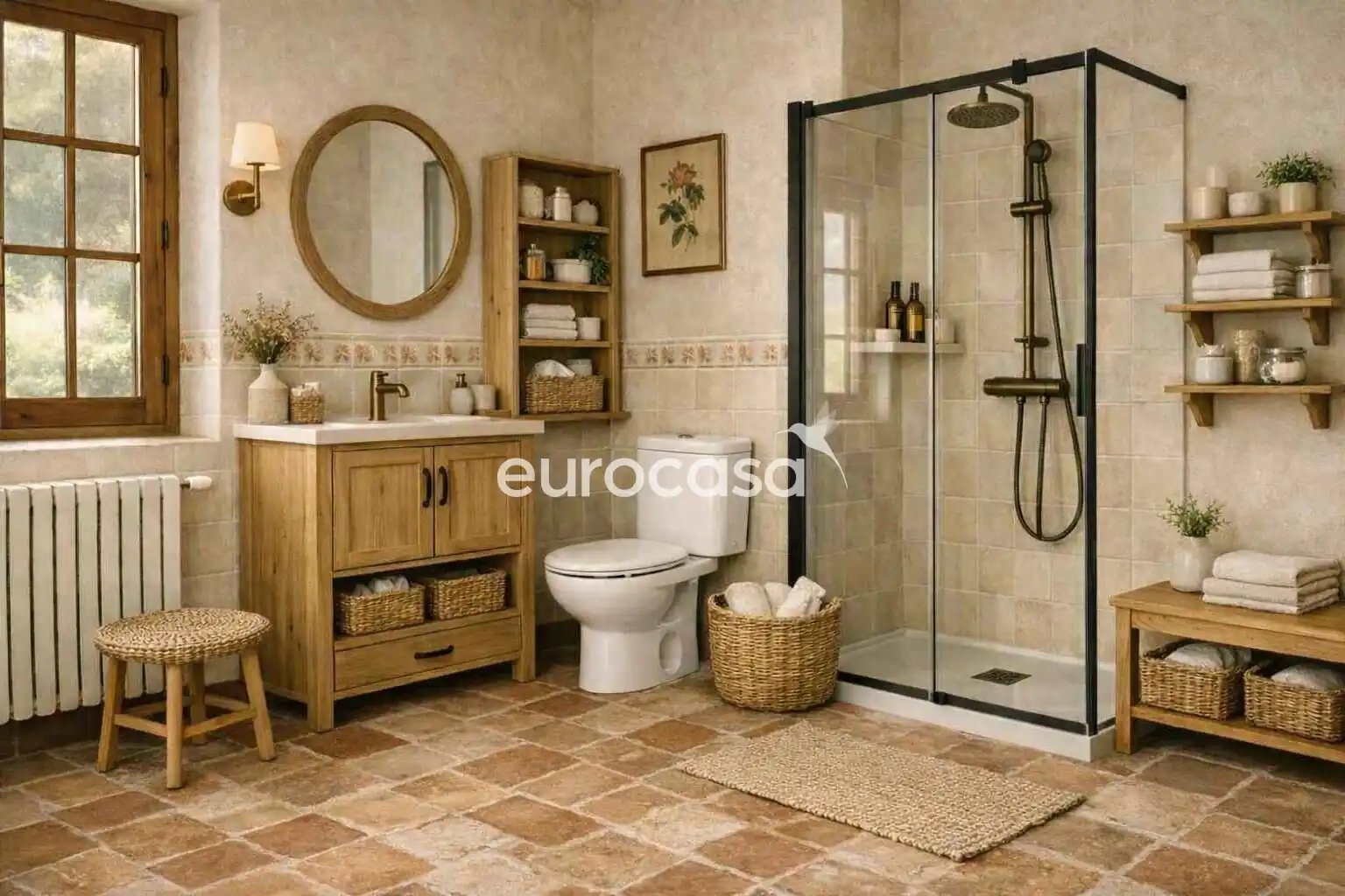 Baño de Casa o chalet en venta en Castañeda con Calefacción, Jardín privado y Terraza