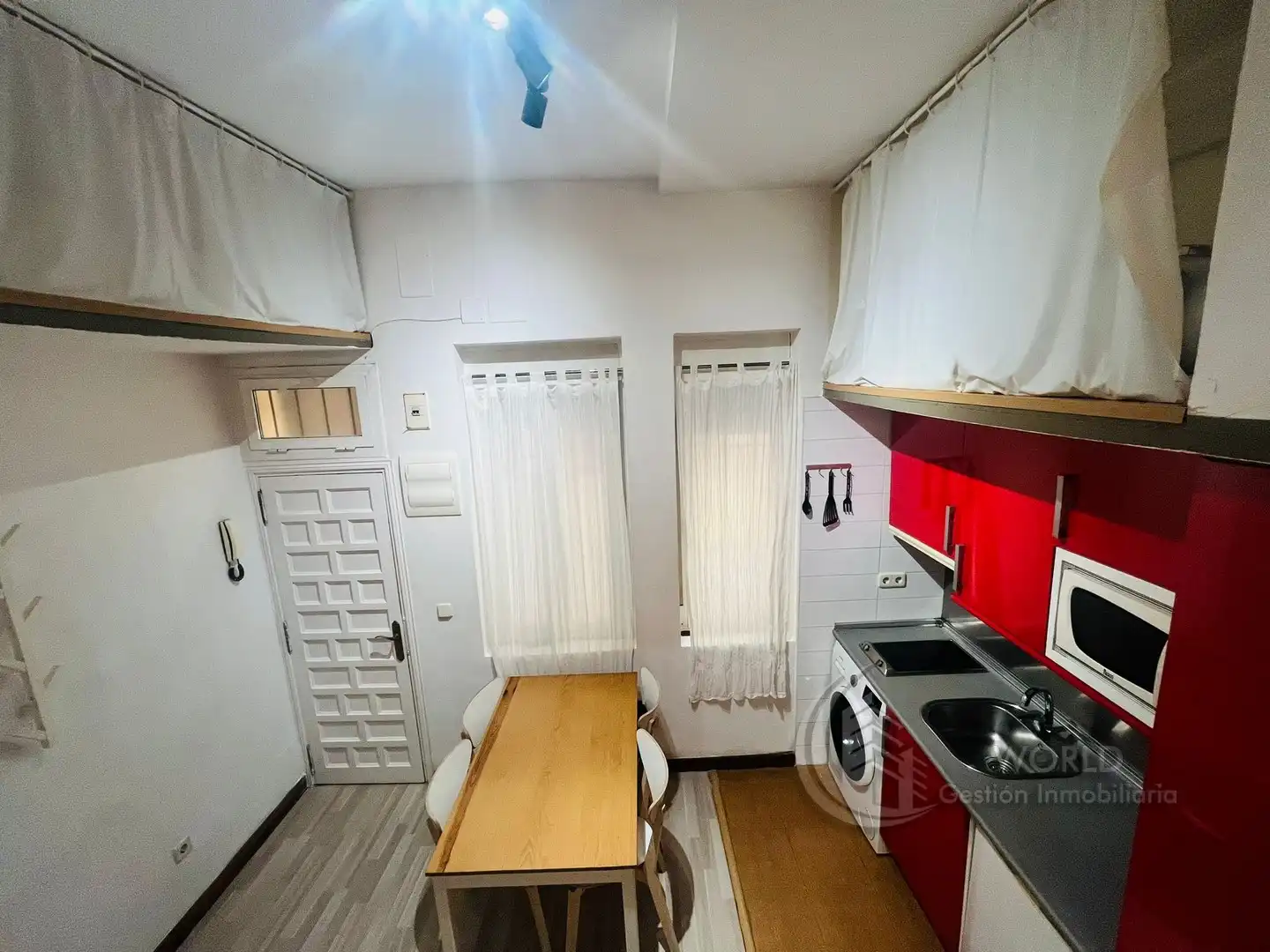 Kitchen of Duplexes for rent in Madrid  with Heating, Furnished and Washing machine