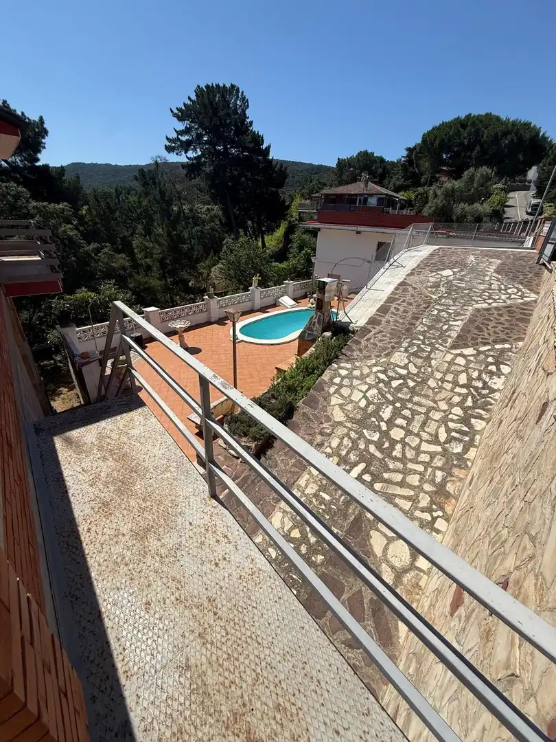 Piscina de Casa o xalet en venda en Vallgorguina amb Calefacció, Terrassa i Piscina