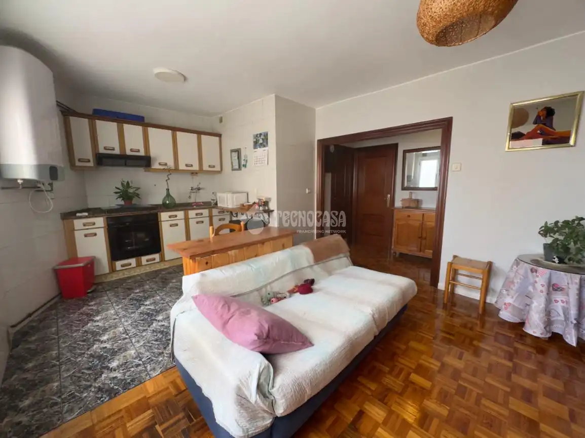 Sala de estar de Piso en venta en Gijón 