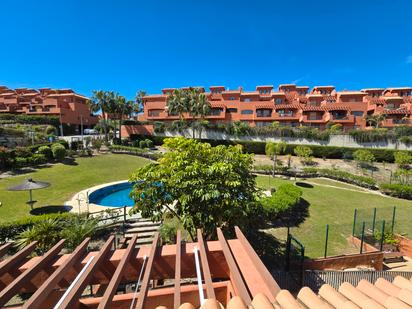 Garden of Duplex for sale in Estepona  with Air Conditioner and Terrace