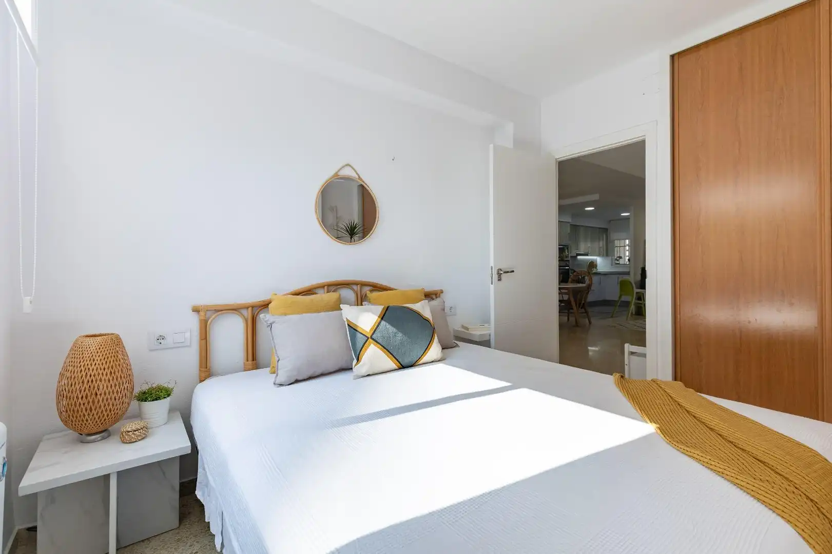 Bedroom of Flat for sale in Pobles del Sud