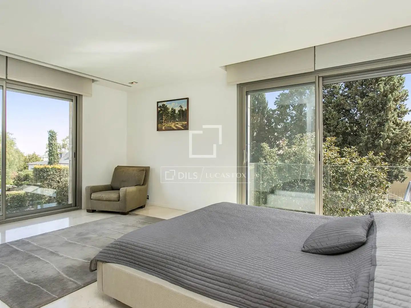 Dormitori de Casa o xalet en venda en Barcelona amb Aire condicionat, Calefacció i Jardí privat