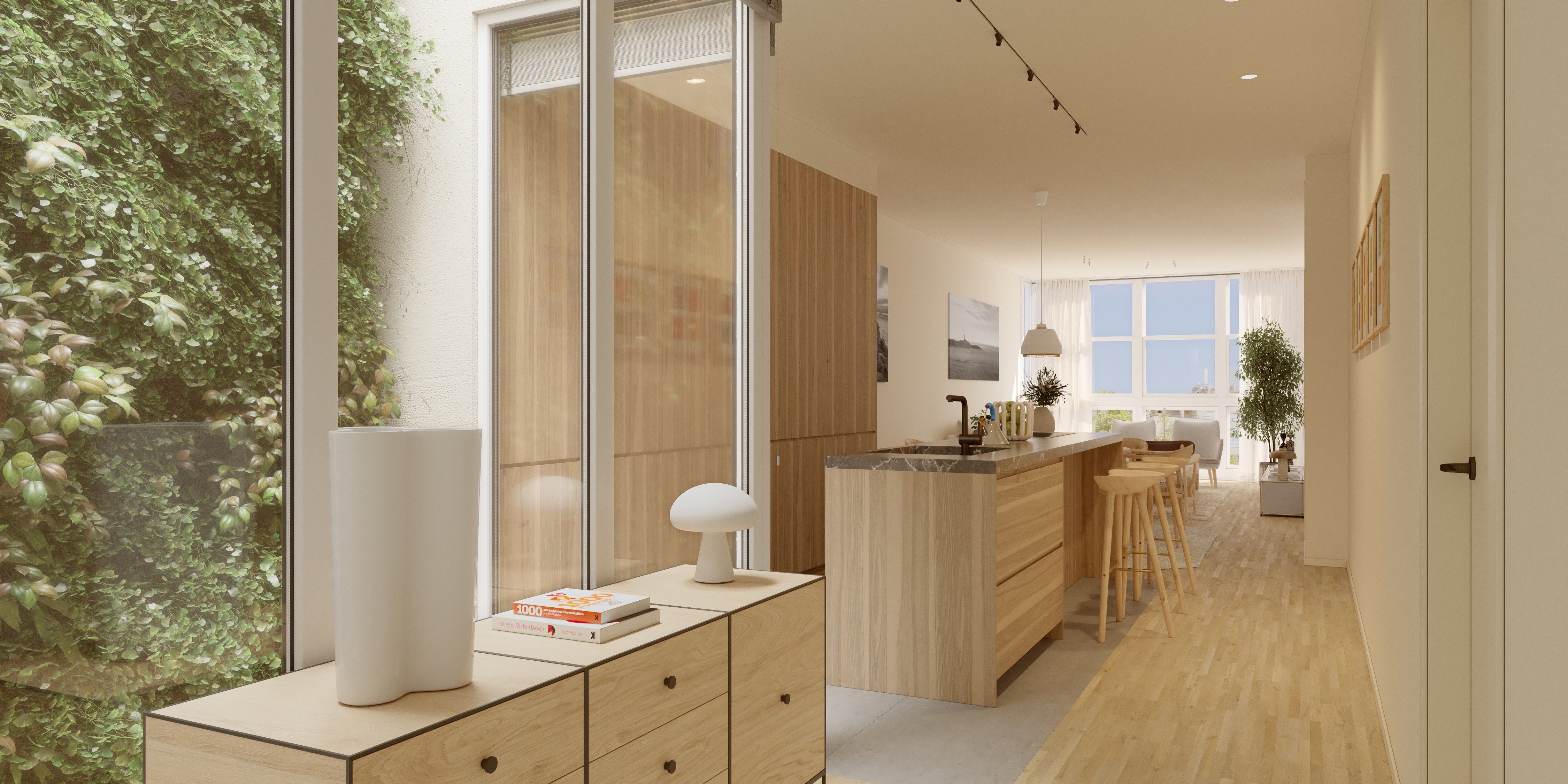 Cuina de Apartament en venda en A Coruña Capital  amb Calefacció, Parquet i Traster