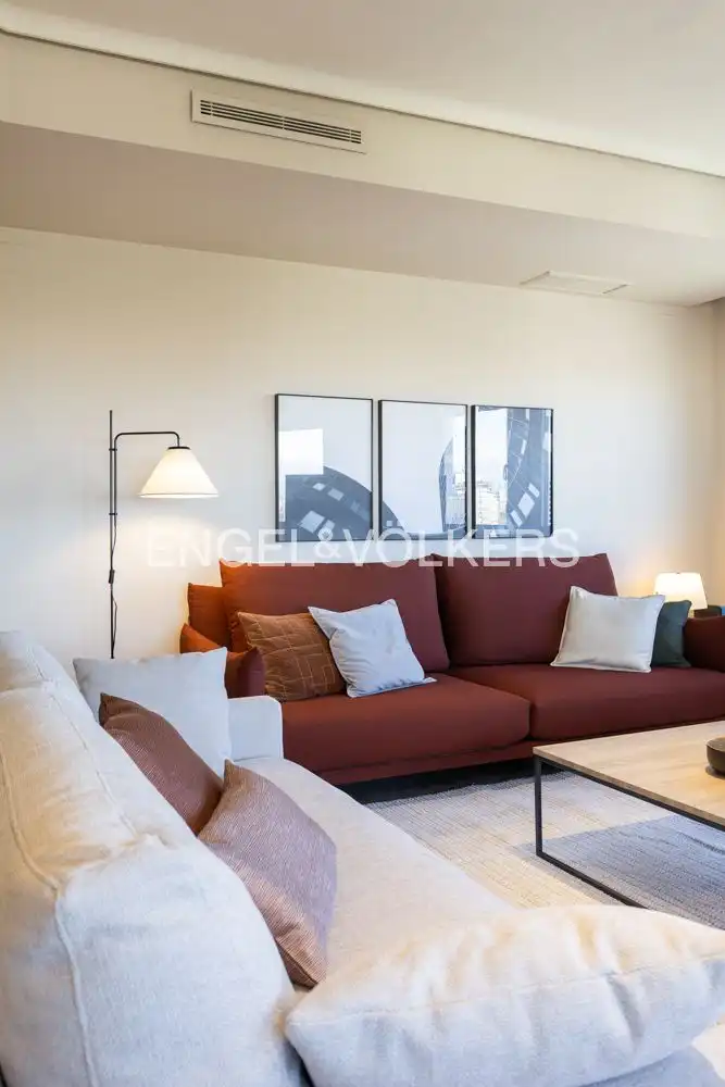 Sala de estar de Piso de alquiler en Valencia con Aire acondicionado, Calefacción y Amueblado