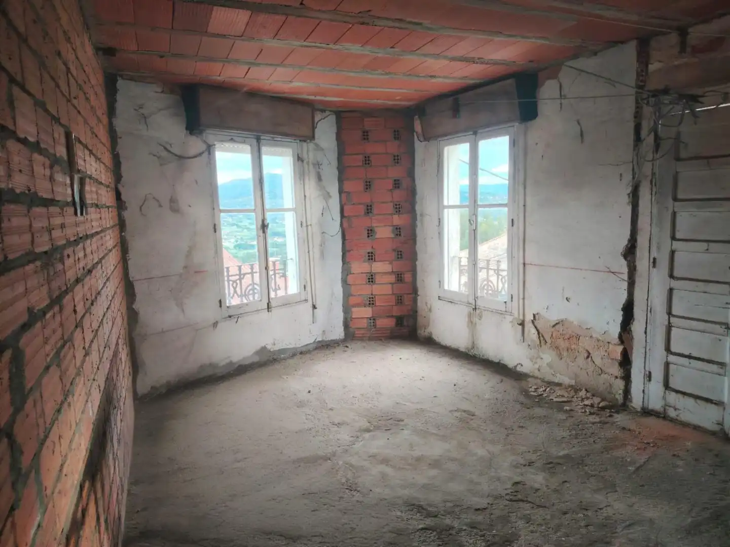 Dining room of Country homes for sale in As Neves    with Terrace and Balcony