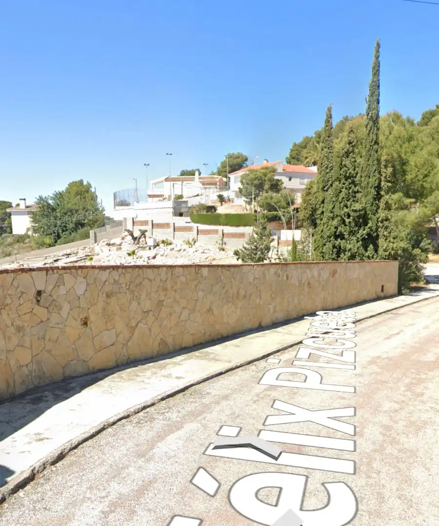Terreny residencial en venda a Calle Félix Pizcueta 56