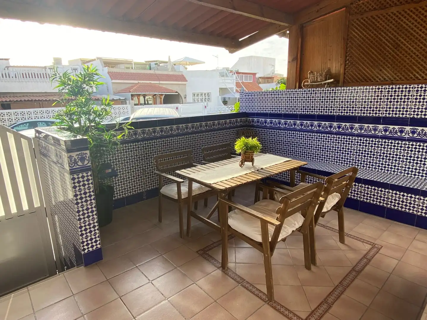 Terrassa de Casa adosada en venda en Mogán amb Aire condicionat, Terrassa i Traster