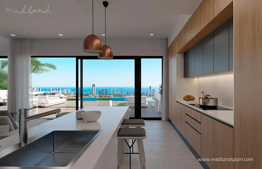 Detached house with garden for sale in Balcón de Finestrat - Terra Marina, imagen 3