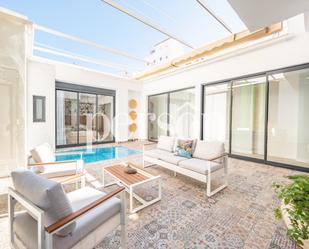 Terrace of Flat for sale in  Valencia Capital  with Air Conditioner, Terrace and Swimming Pool