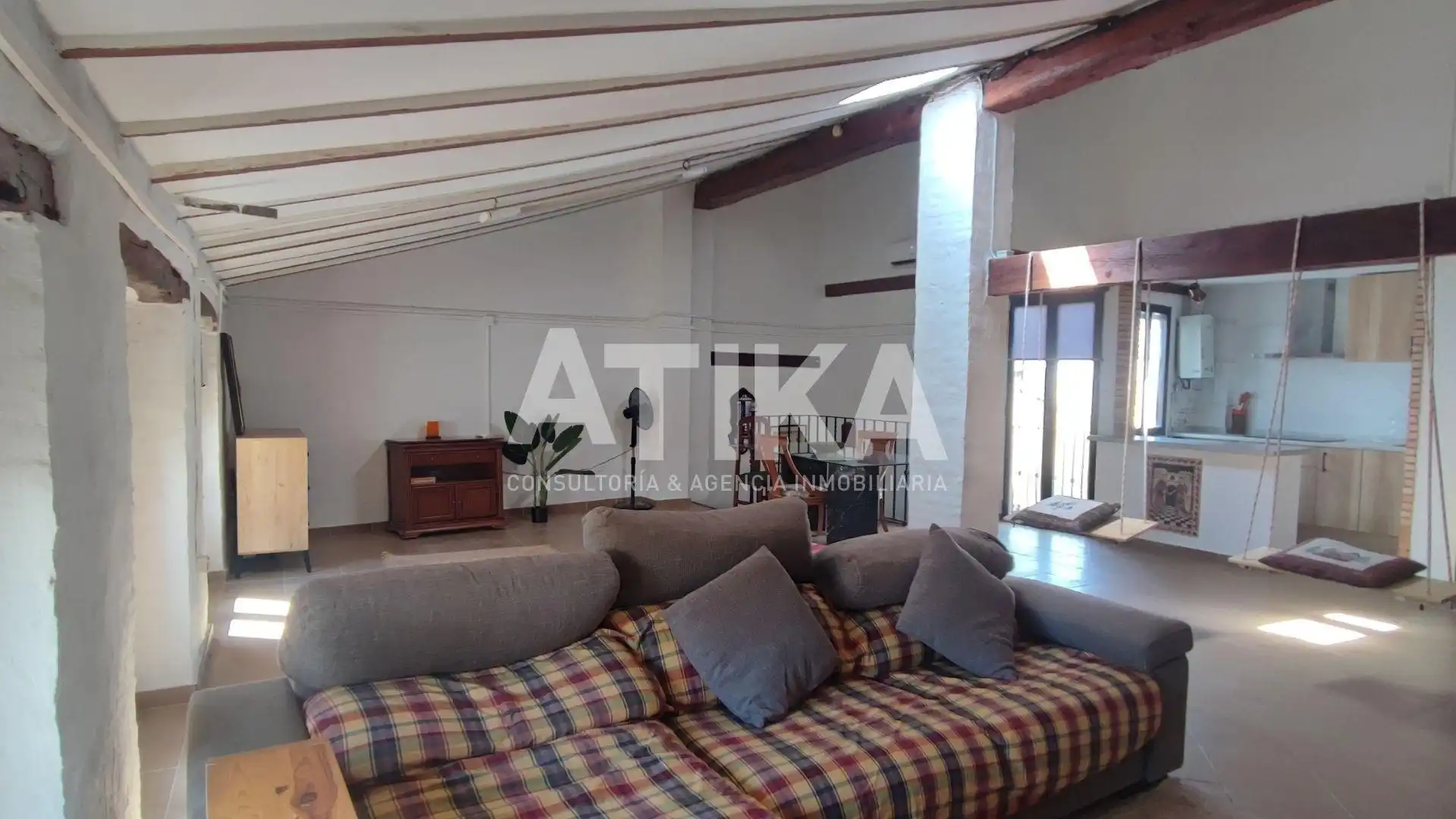 Sala d'estar de Casa o xalet en venda en Ontinyent amb Calefacció i Traster