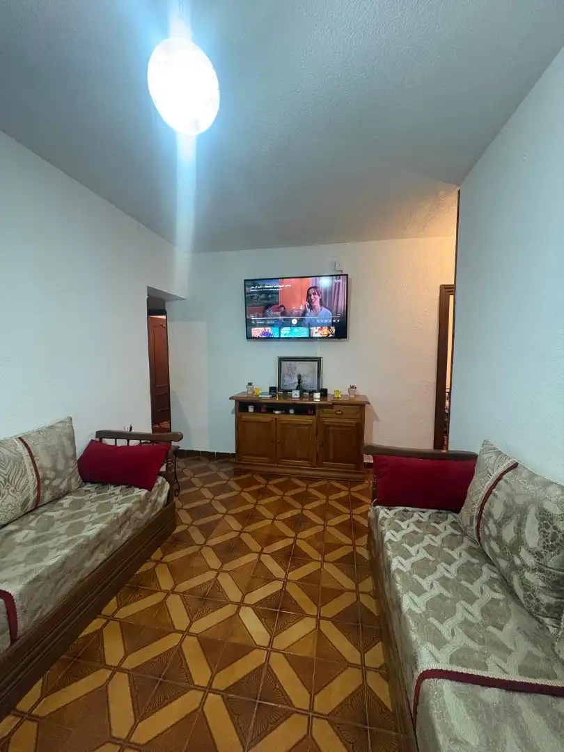 Sala d'estar de Pis en venda en  Madrid Capital