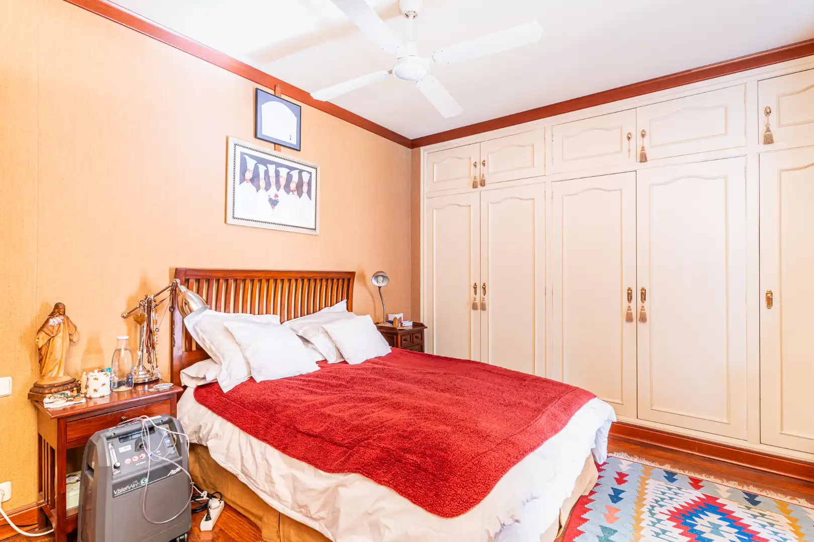 Bedroom of Detached homes for sale in Las Rozas de Madrid  with Air Conditioner, Heating and Private garden