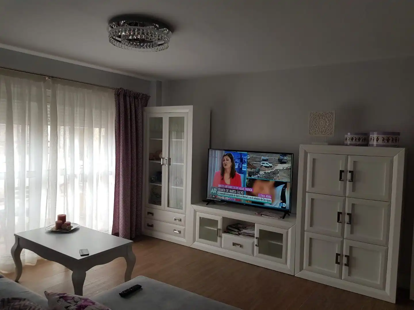 Sala de estar de Piso de alquiler en Algeciras con Amueblado