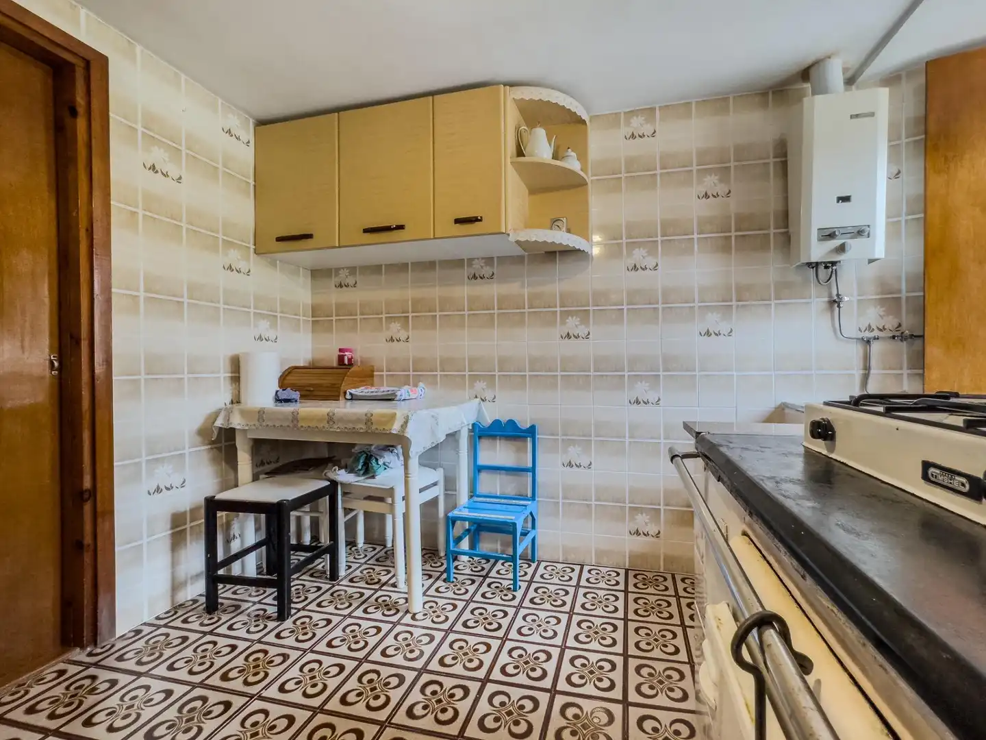 Cocina de Casa adosada en venta en Solórzano con Jardín privado y Balcón
