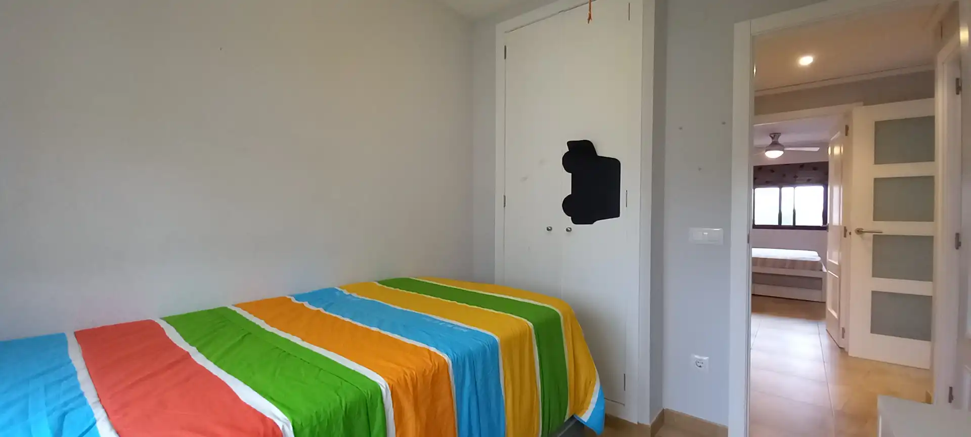 Bedroom of Apartments for rent in Gandia  with Air Conditioner, Heating and Terrace