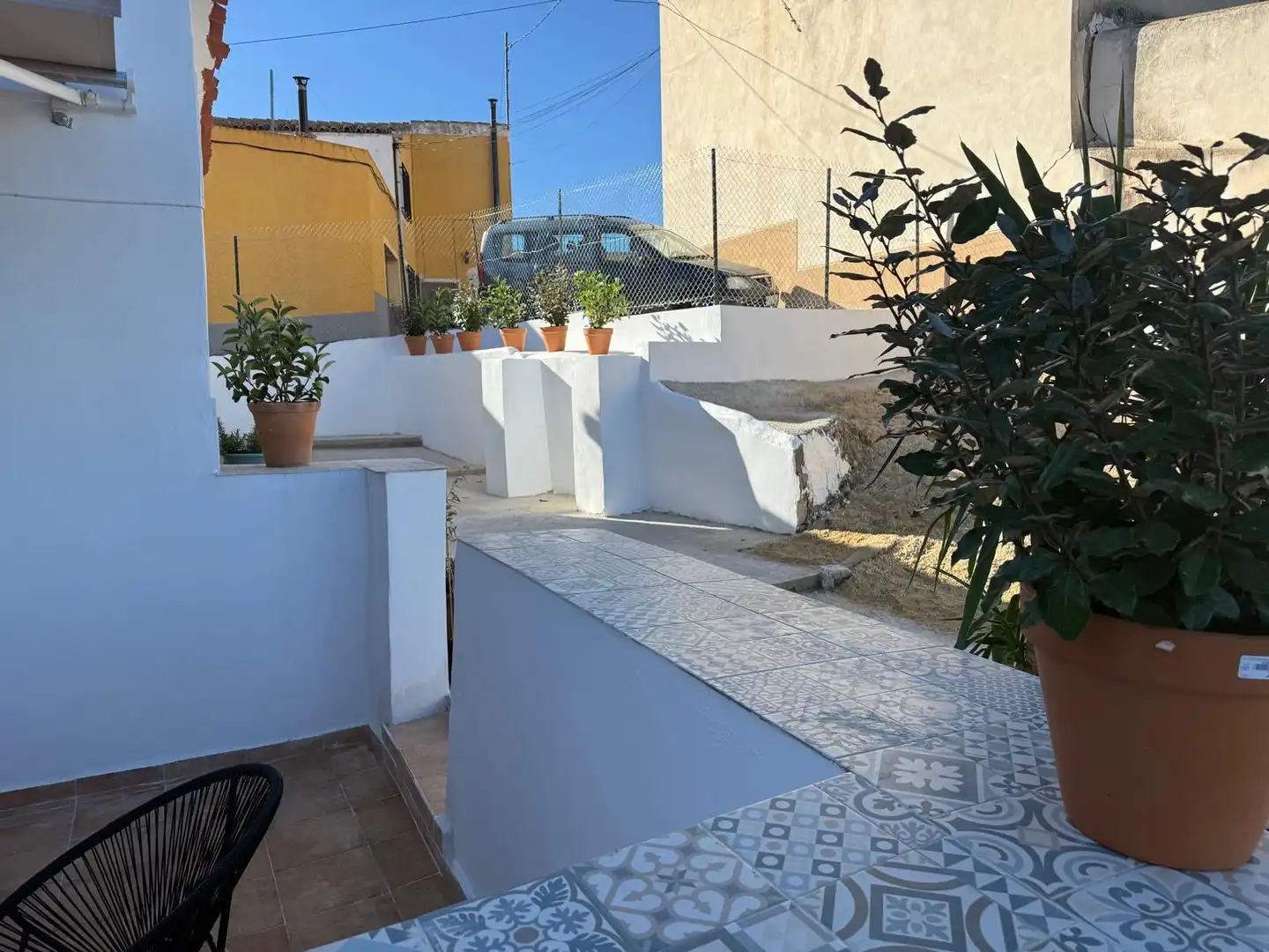 Terrassa de Casa o xalet en venda en Cehegín amb Aire condicionat, Jardí privat i Terrassa