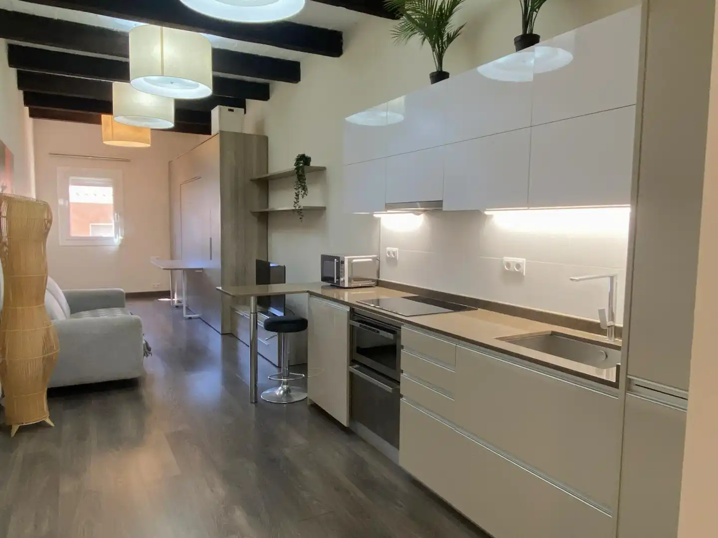 Cuina de Apartament en venda en Barcelona amb Aire condicionat, Calefacció i Parquet