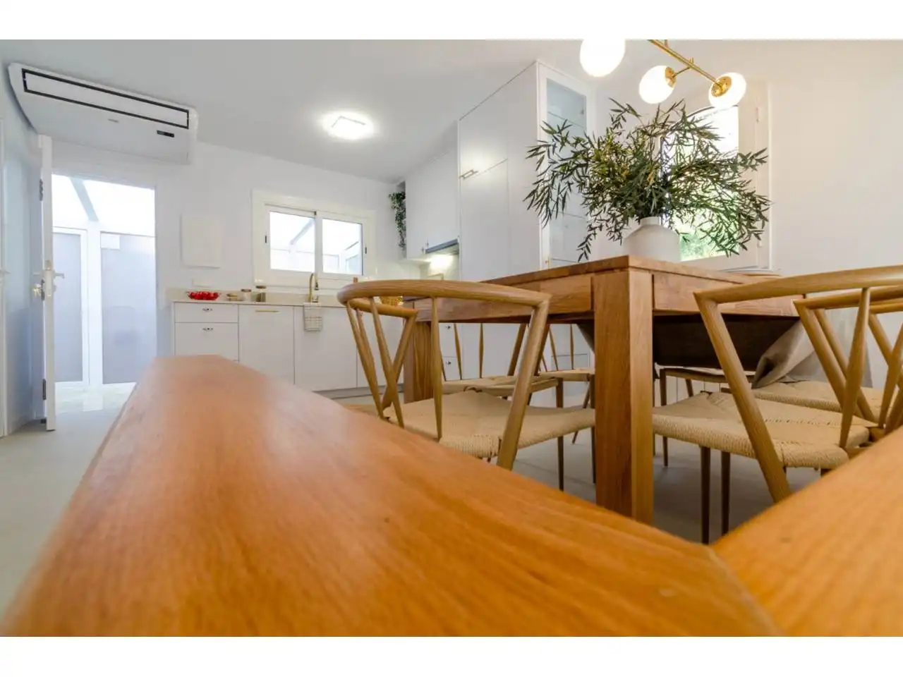 Küche von Haus oder Chalet zum Verkauf in Lloret de Mar mit Klimaanlage, Heizung und Privatgarten