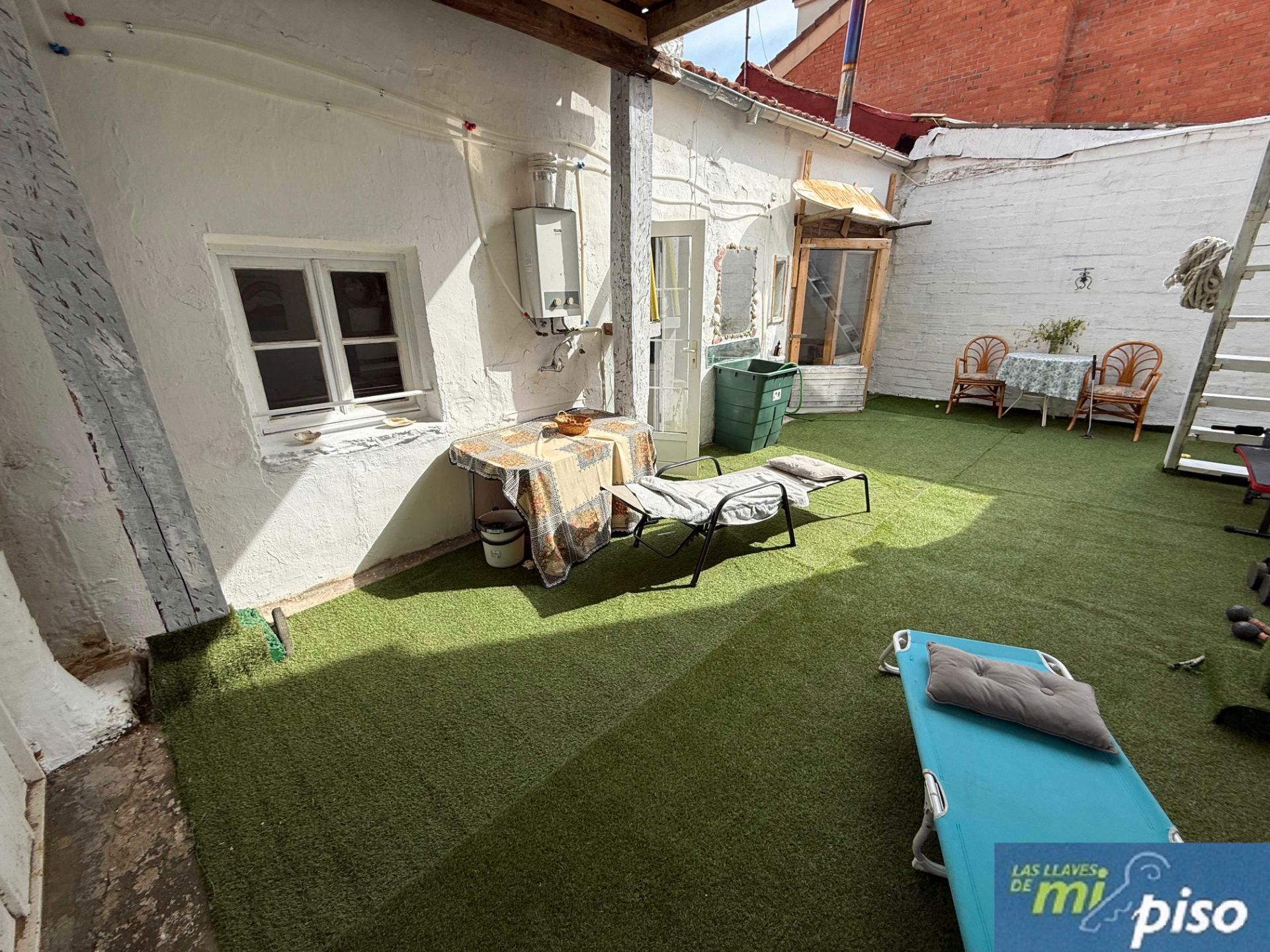 Terraza de Casa o chalet en venta en Valladolid Capital con Calefacción, Jardín privado y Parquet