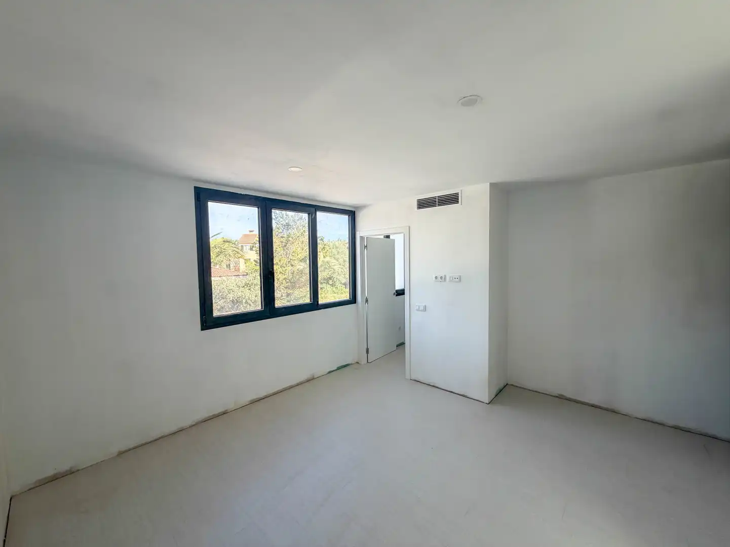 Schlafzimmer von Einfamilien-Reihenhaus zur Miete in Santa Margalida mit Klimaanlage, Terrasse und Abstellraum
