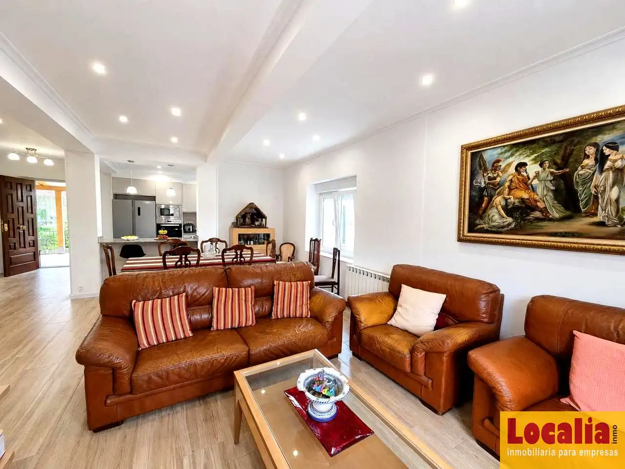 Sala de estar de Casa o chalet en venta en Miengo con Jardín privado, Terraza y Amueblado