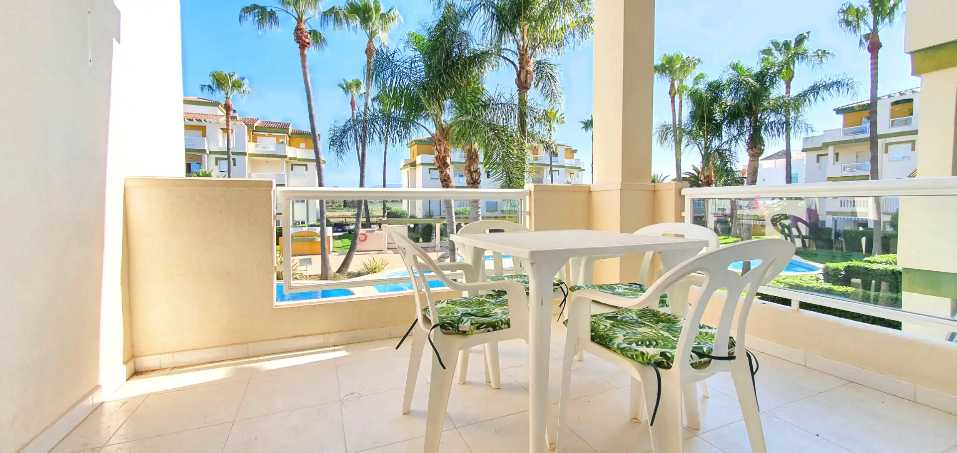 Terraza de Apartamento de alquiler en Dénia con Aire acondicionado, Calefacción y Terraza