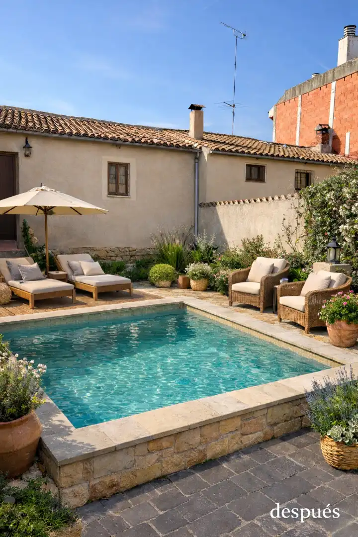 Piscina de Casa o chalet en venta en Torrelles de Foix con Jardín privado