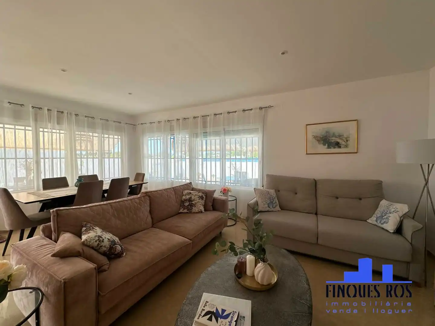 Sala de estar de Casa o chalet en venta en Vinaròs con Aire acondicionado, Calefacción y Jardín privado