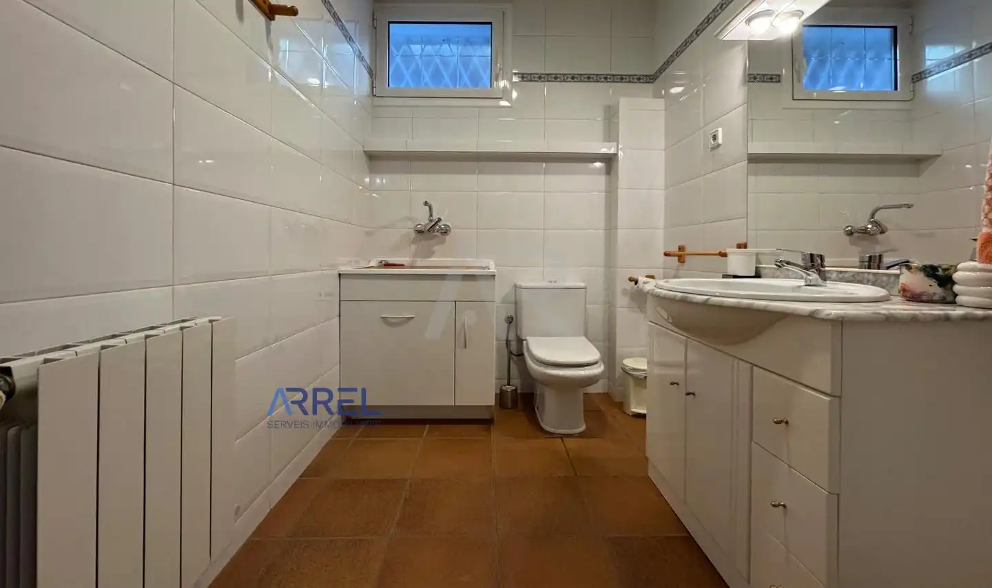 Baño de Casa o chalet en venta en Vallromanes con Jardín privado, Terraza y Piscina