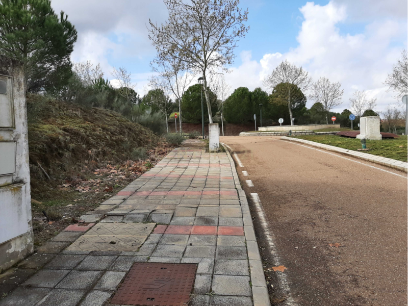 Exterior view of Industrial land for sale in Badajoz Capital