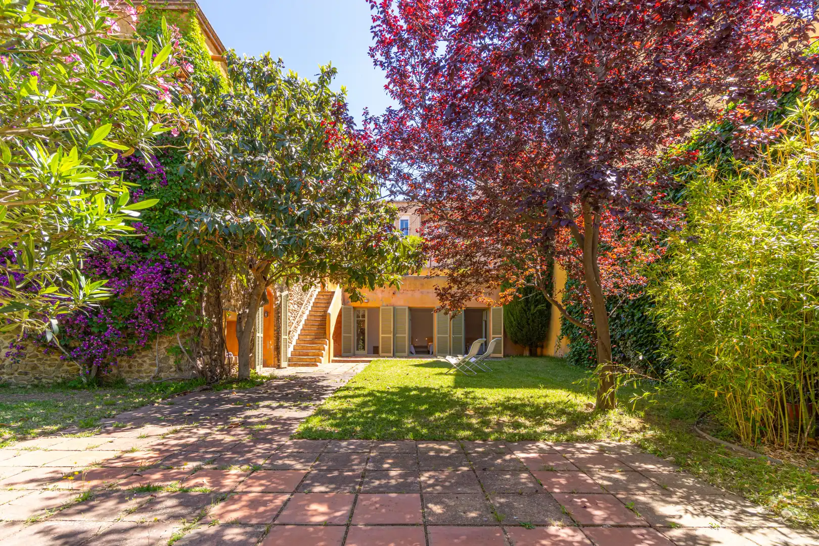 Jardí de Casa o xalet en venda en Palau-saverdera amb Aire condicionat, Jardí privat i Terrassa