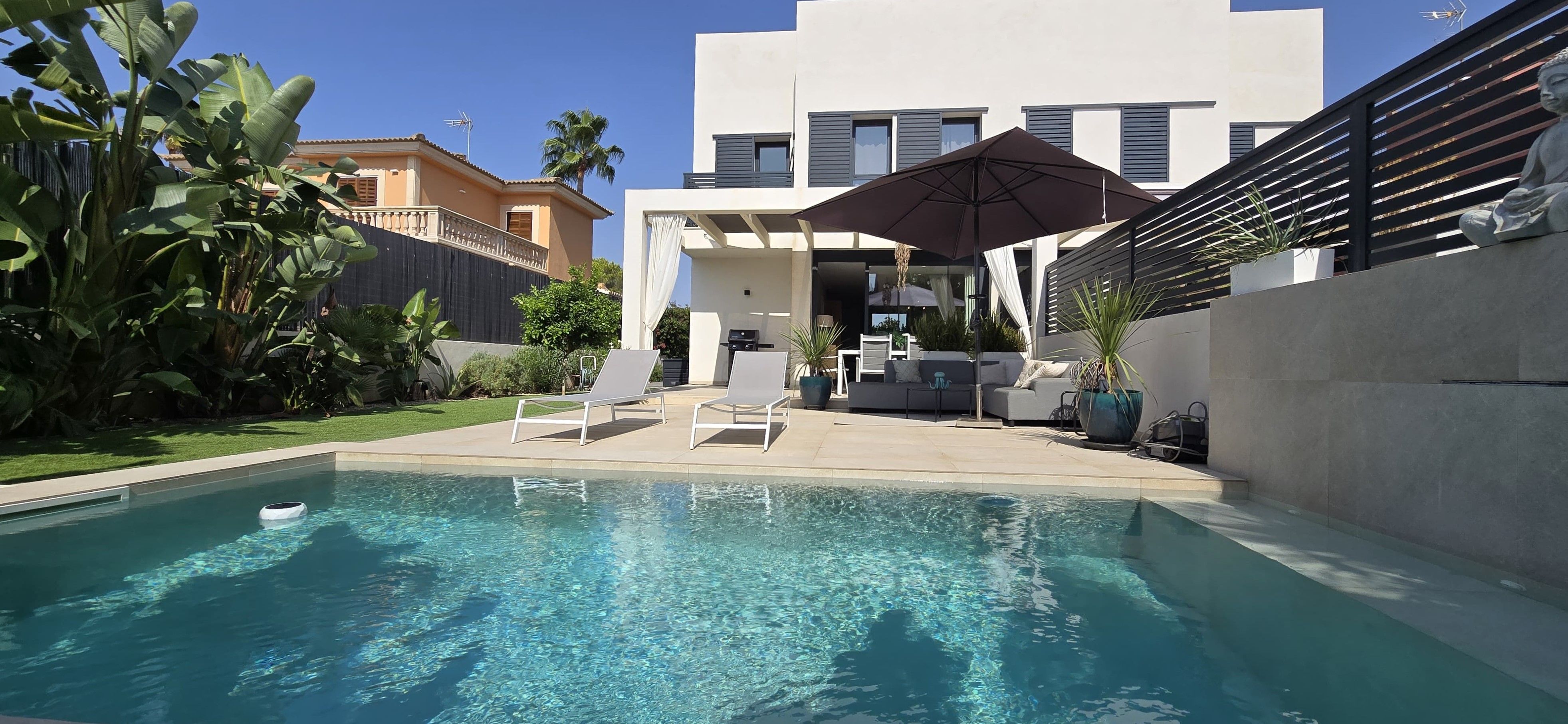 Piscina de Casa o xalet en venda en Llucmajor amb Aire condicionat, Piscina i Moblat