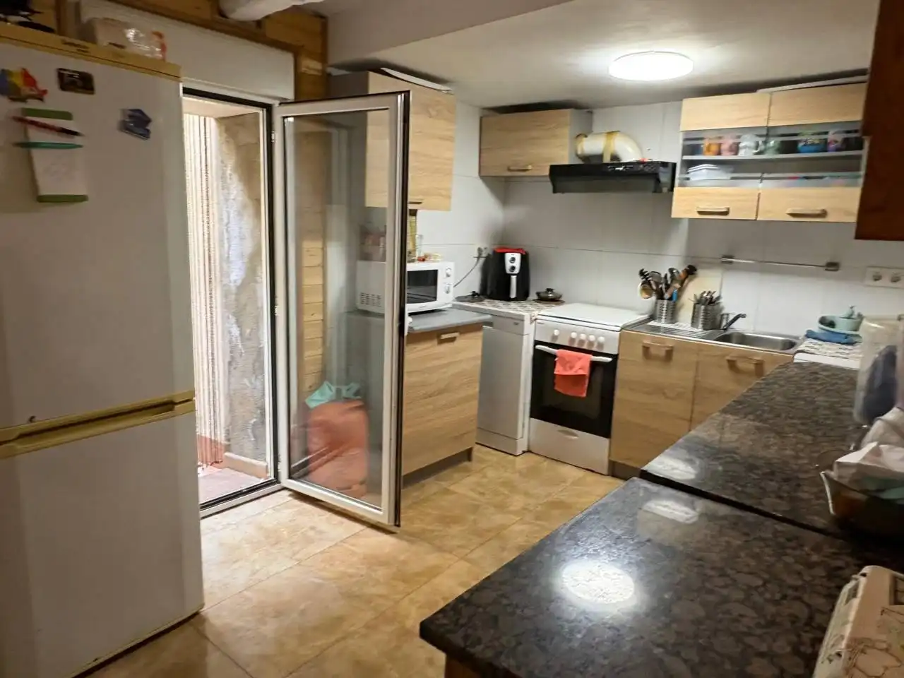 Cuina de Casa o xalet en venda en Binaced amb Terrassa