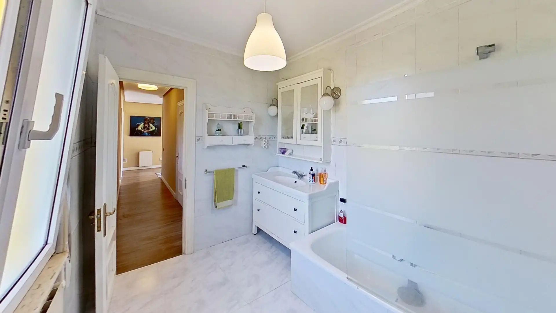Baño de Casa o chalet en venta en Gijón  con Calefacción, Jardín privado y Parquet