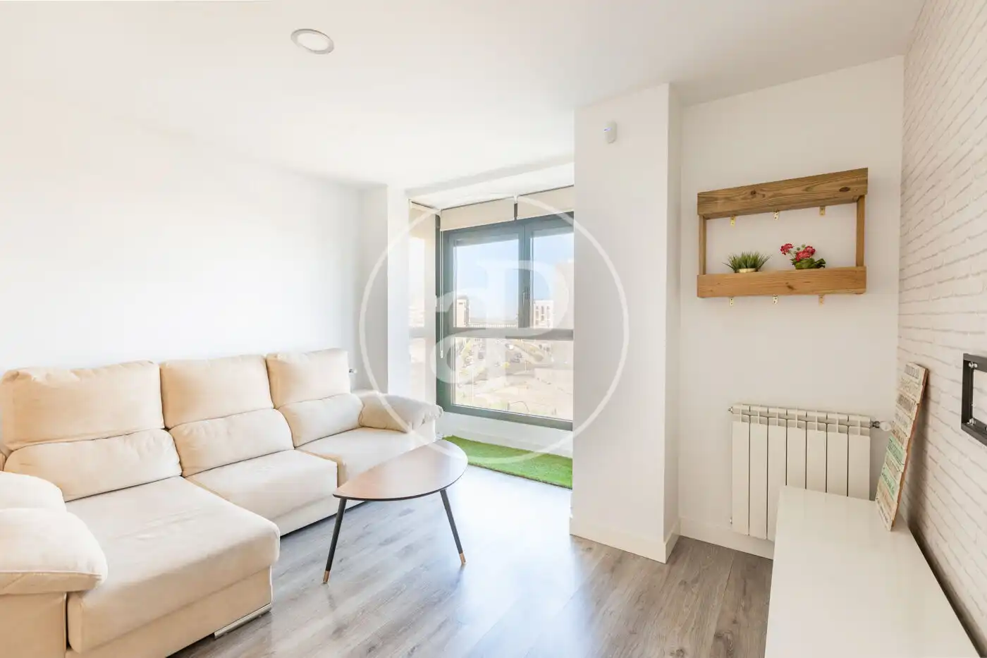 Sala de estar de Piso en venta en Madrid con Aire acondicionado, Calefacción y Jardín privado