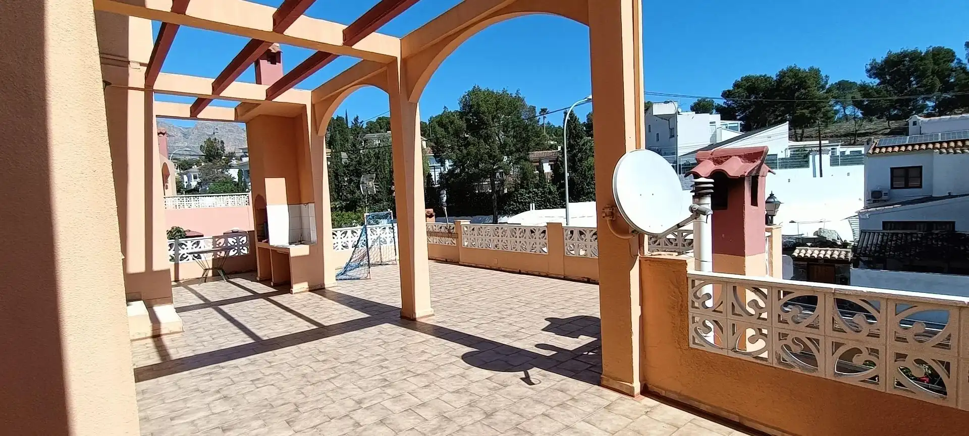 Terraza de Casa o chalet en venta en La Nucia con Aire acondicionado, Jardín privado y Terraza