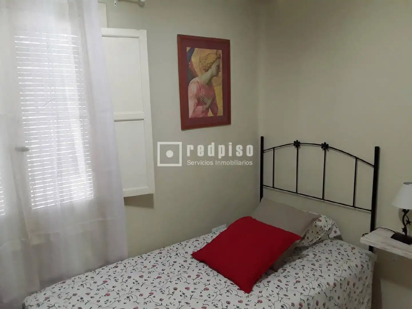 Bedroom of Flat for rent in Sevilla  with Air Conditioner, Terrace and Furnished