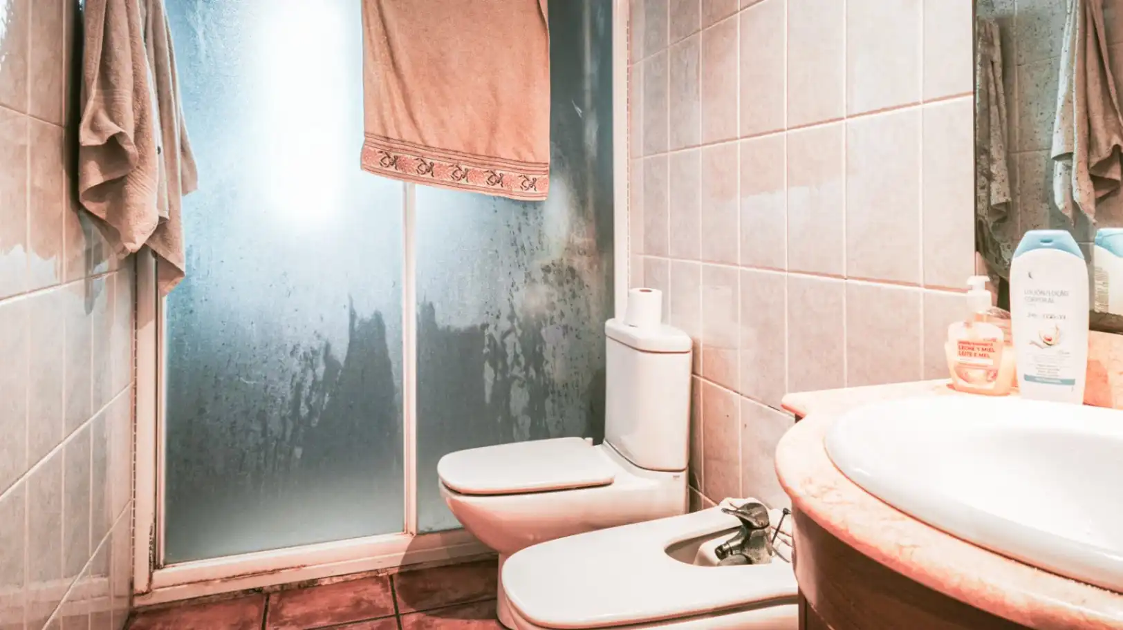 Badezimmer von Haus oder Chalet zum Verkauf in Oliva mit Klimaanlage, Heizung und Terrasse