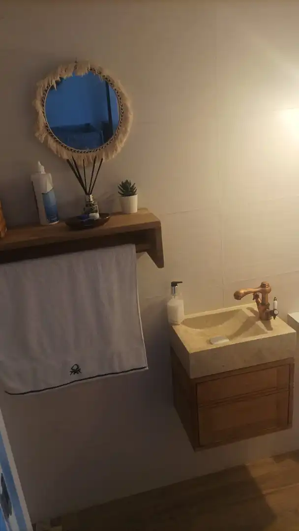 Bany de Casa adosada en venda en La Línea de la Concepción amb Aire condicionat, Jardí privat i Terrassa