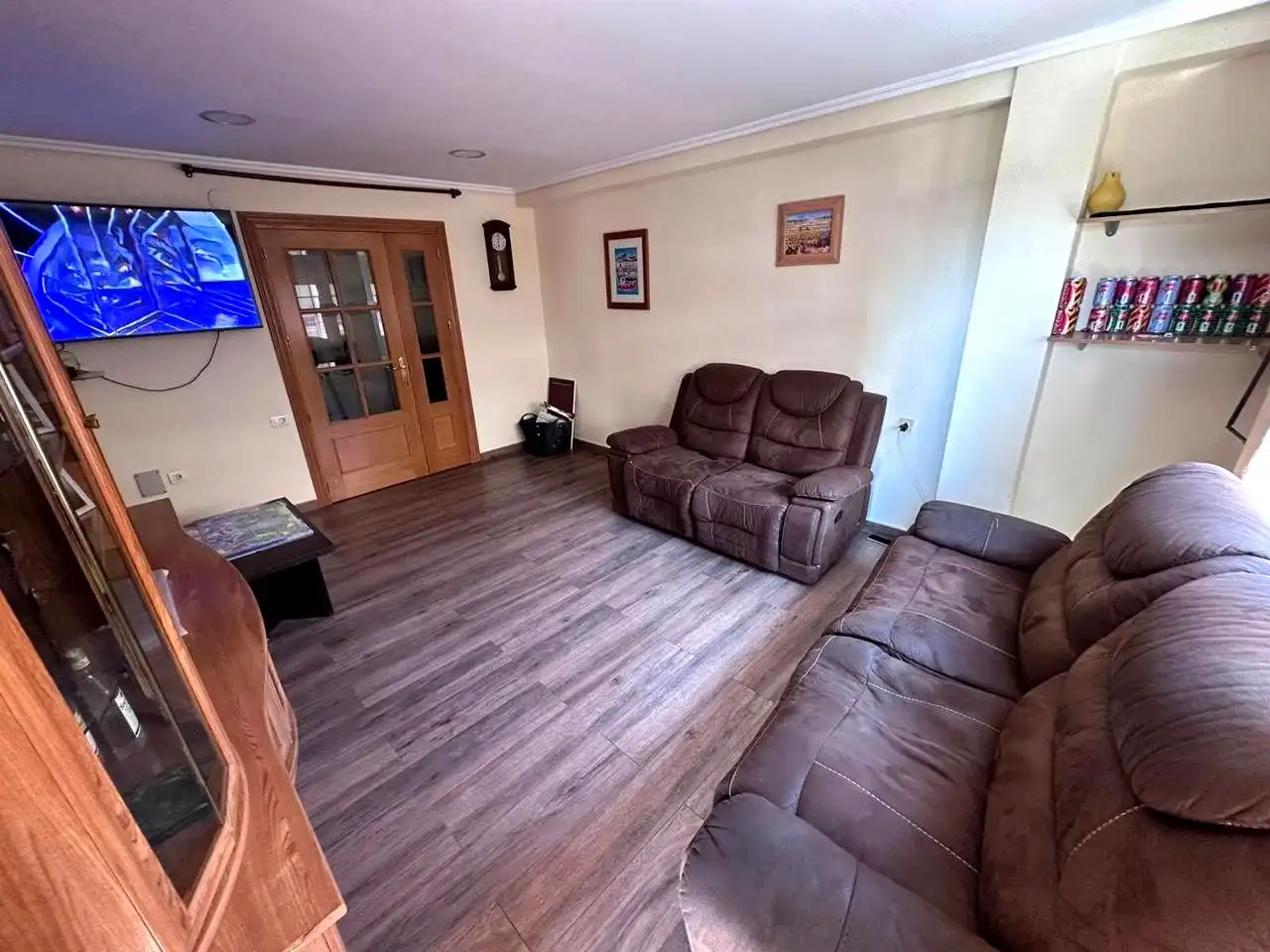 Sala d'estar de Pis en venda en Benicasim / Benicàssim amb Aire condicionat, Terrassa i Balcó