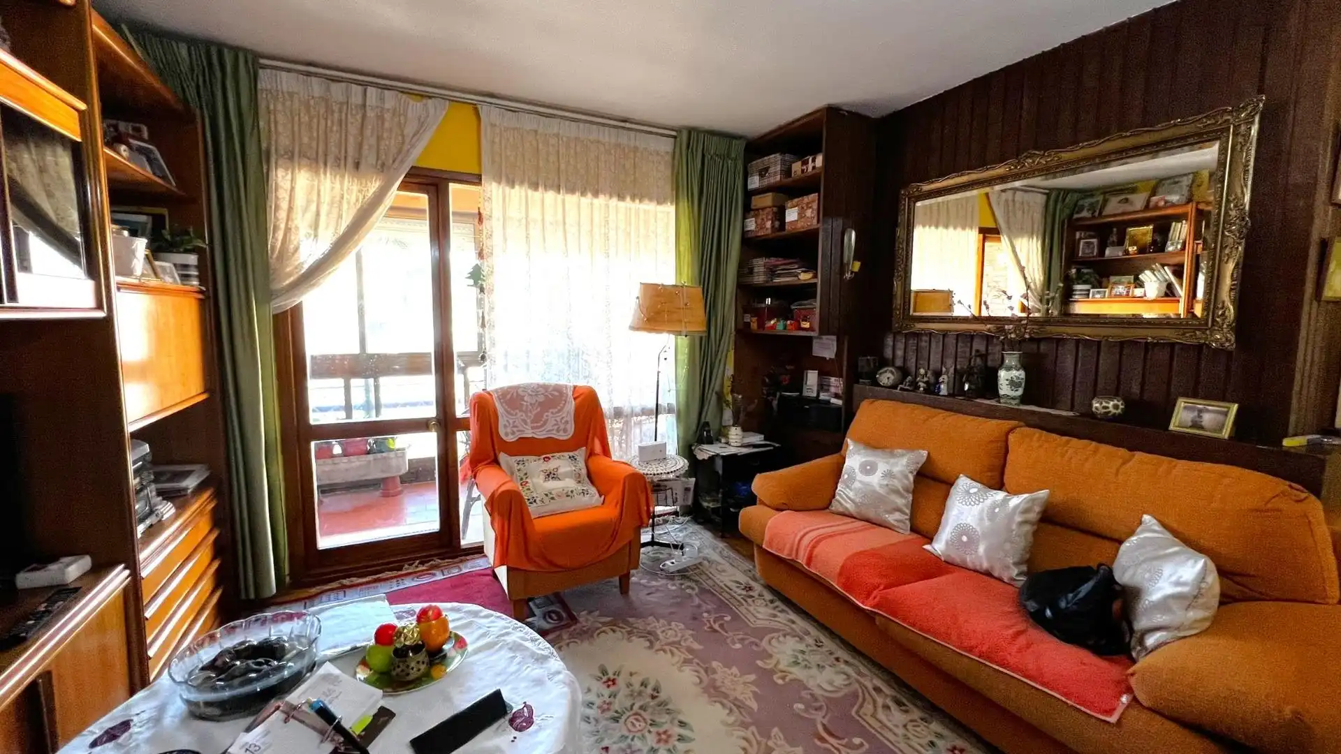 Sala de estar de Piso en venta en Madrid con Calefacción, Jardín privado y Parquet