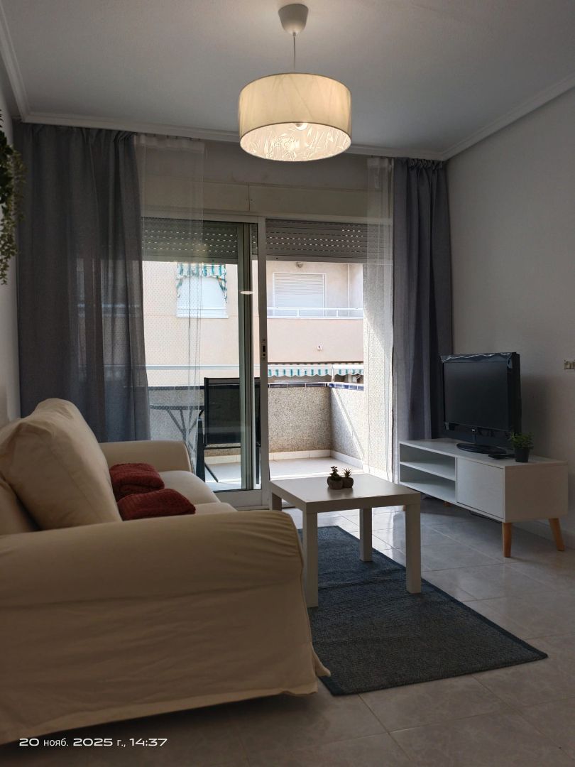 Living room of Flat to rent in Fuente Álamo de Murcia  with Furnished, Oven and Washing machine