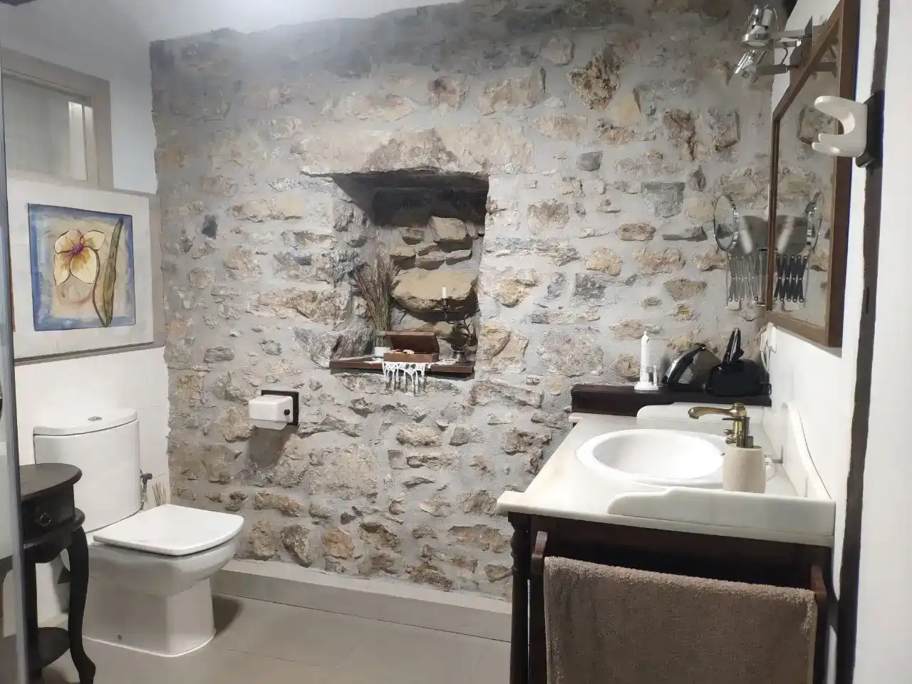 Bany de Pis en venda en Villabona amb Balcó