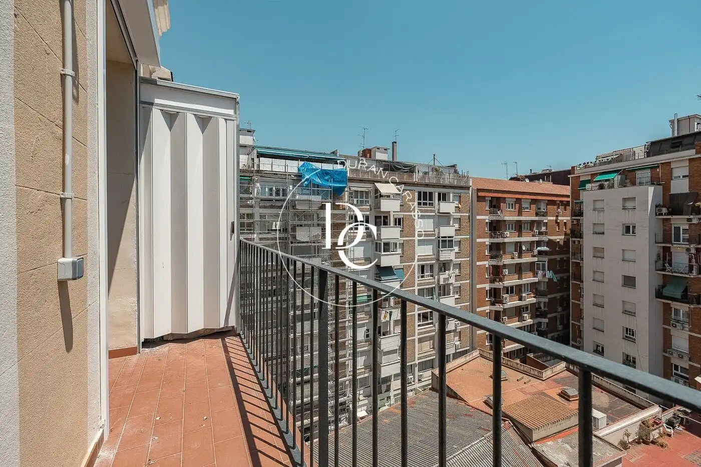 Balcony of Flat for sale in Barcelona  with Air Conditioner, Heating and Terrace