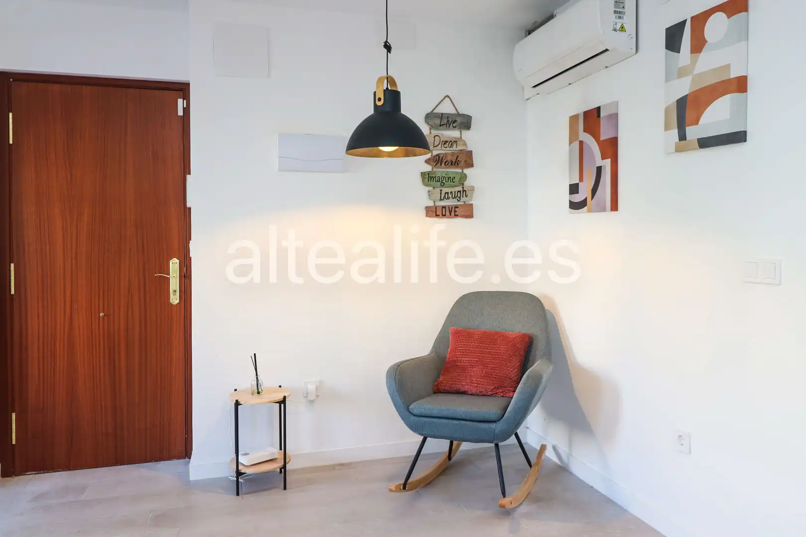 Sala de estar de Apartamento en venta en Altea con Aire acondicionado