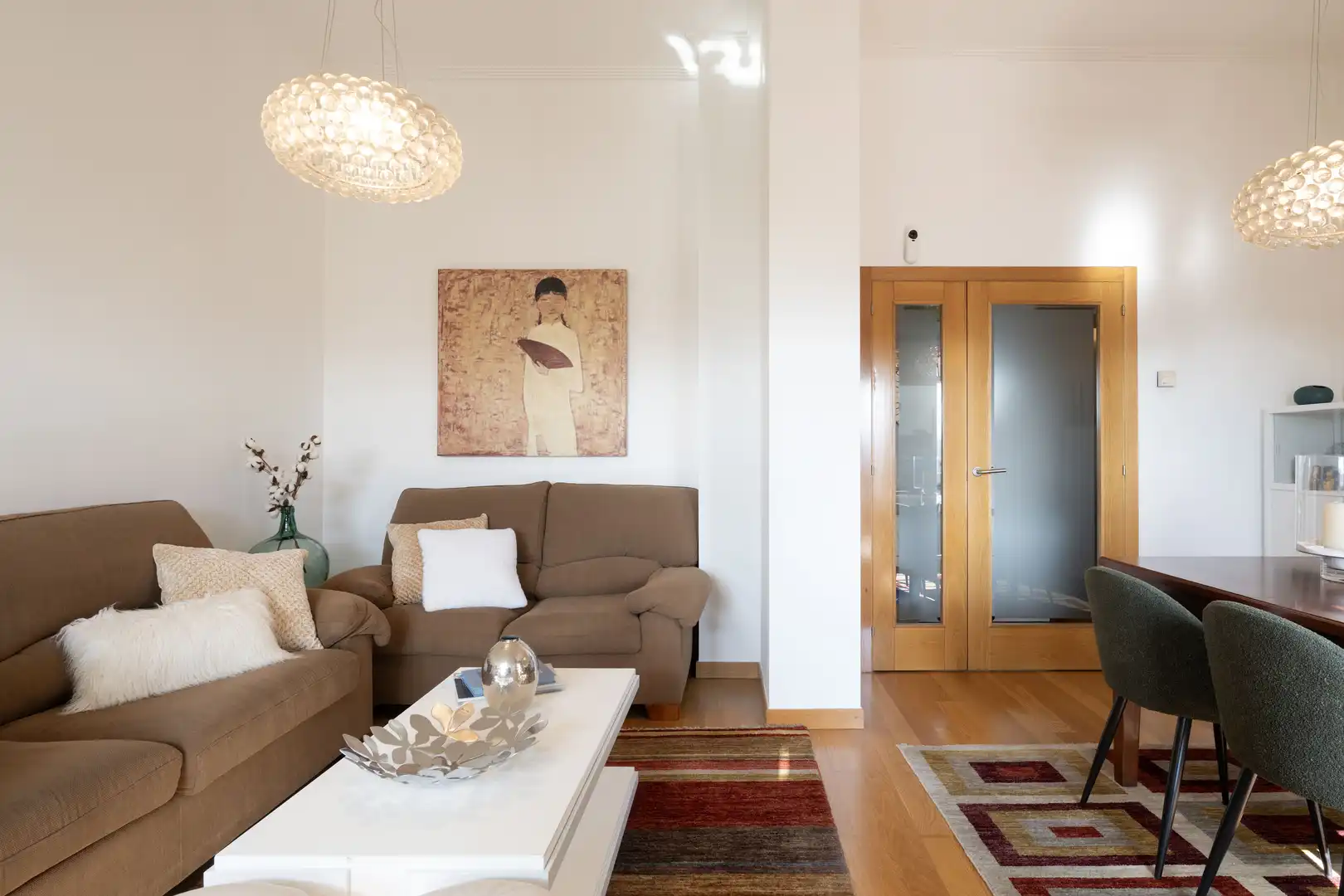 Sala d'estar de Àtic en venda en Teis