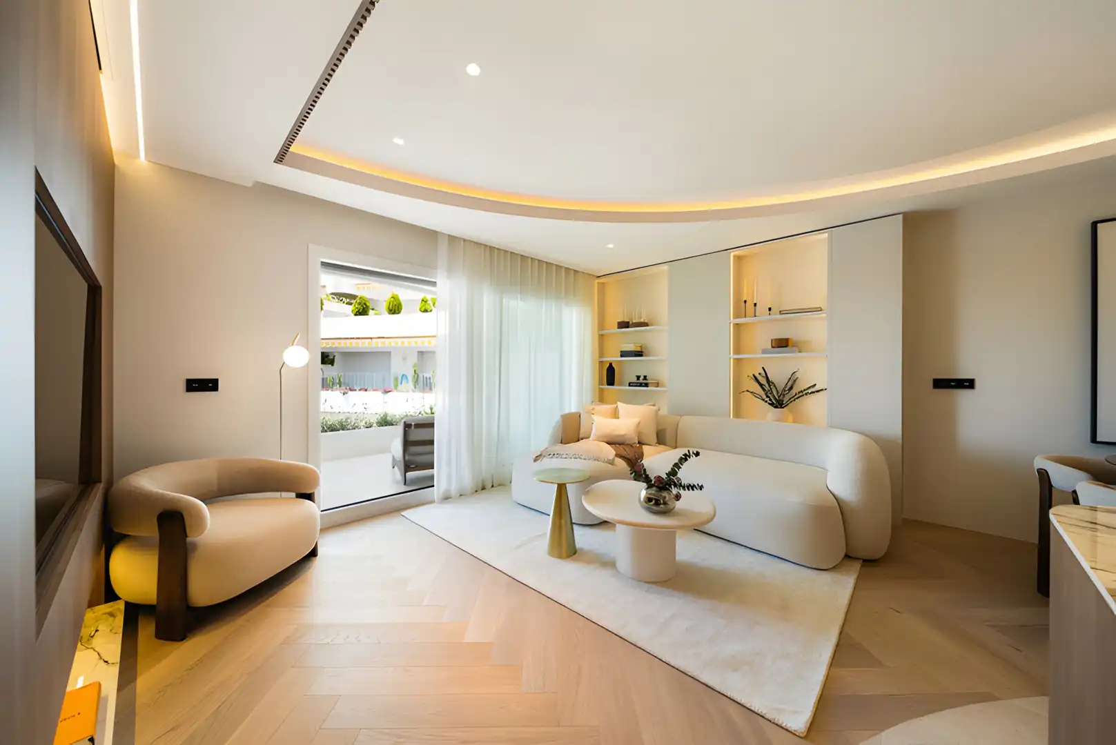 Apartamento con piscina en venta en Milla de Oro, imagen 7